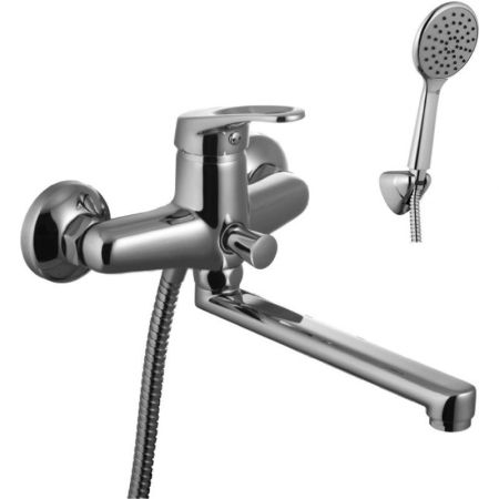 Смеситель для ванны Lemark Omega LM3110C универсальный Хром, артикул LM3110C