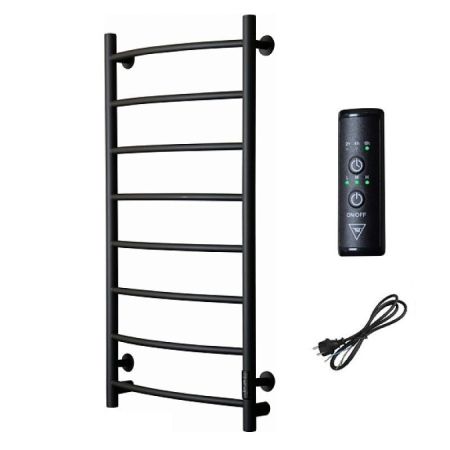 Полотенцесушитель электрический (лесенка) Тругор Пэк сп 5 100х50 см, черный, артикул Пэк сп 5/10050 черный ВГП