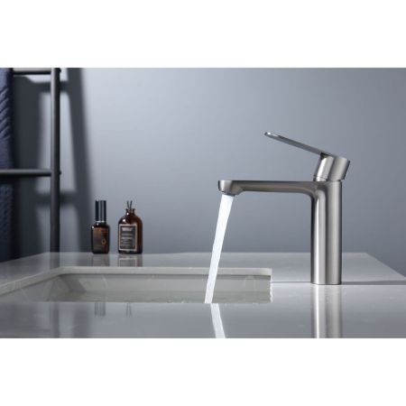 Смеситель для раковины Splenka S222.10.09, графит