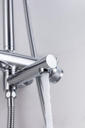 Душевая стойка Allen Brau Priority 5.31A10-00 хром, артикул 5.31A10-00