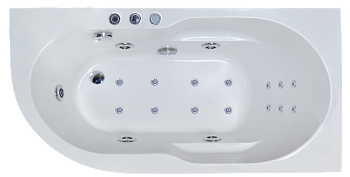 Гидромассажная ванна Royal Bath  AZUR DE LUXE 160x80x60R