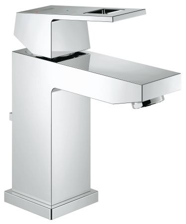 Смеситель для раковины GROHE Eurocube с донным клапаном и энергосберегающим картриджем, хром (2339000E) Смеситель для раковины GROHE Eurocube с донным клапаном и энергосберегающим картриджем, хром (2339000E)
