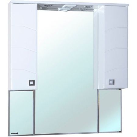Зеркало со шкафом Bellezza Джулия 105 с подсветкой Белое, артикул 4611218000018