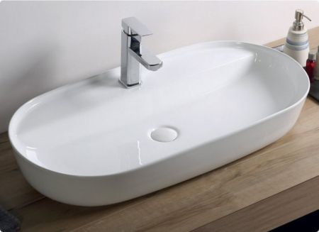Раковина-чаша BelBagno 82 BB1347 Белая, артикул BB1347