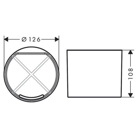 HG WallStoris Planet Edition Стакан, песок, артикул 28916210
