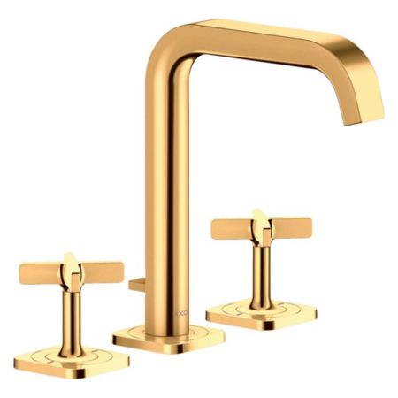AX Citterio E 3 отвер. смес для раков , цвет полированное золото, артикул 36108990