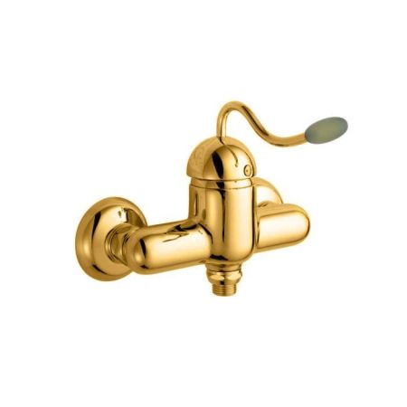 Nicolazzi Signal Смеситель для душа, однорычажный, настенный, цвет: золото, артикул 3405GO20