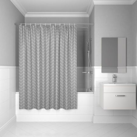 Штора для ванной IDDIS Base 200x240 см, Полиэстер (BD06P24i11), артикул BD06P24i11