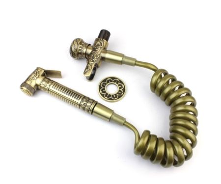 Гигиенический душ без смесителя Bronze de Luxe ROYAL 10235/1, бронза, артикул 10235/1