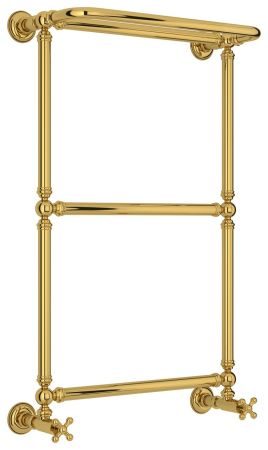 Полотенцесушитель, Сунержа, Ренессанс 1386, водяной, ширина, мм-572, глубина, мм-246, высота, мм-933, межосевое расстояние-500, подключение-нижнее, мощность, Вт-252, присоединительный размер--НР G 1/2" / НР G 3/4" (эксцентрик), материал-нержавеющая сталь,, артикул 03-0281-8650