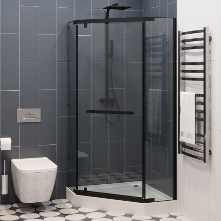 Ограждение CHIKA ZP91B душевое Cerutti SPA без поддона (90x90x195), артикул CHIKA ZP91B