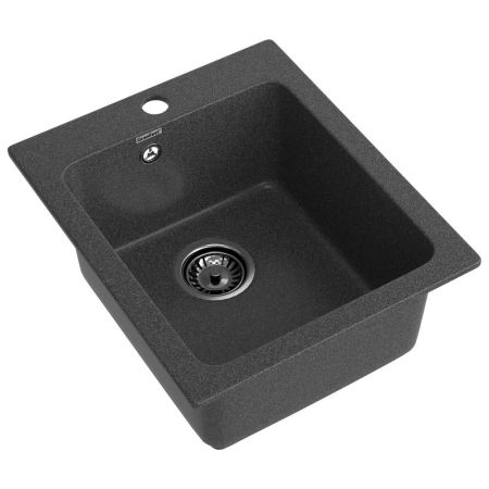 Кухонная мойка GranFest PRACTIK 505, графит, артикул P-505 графит