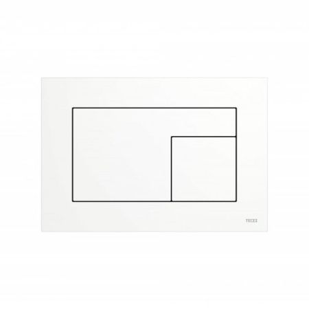 Клавиша смыва, TECE, TECEvelvet, для унитаза, ширина, мм-220, глубина, мм-5, высота, мм-150, тип смыва-двойной, тип управления-механический, цвет-Bianco Kos/Белый, артикул 9240735