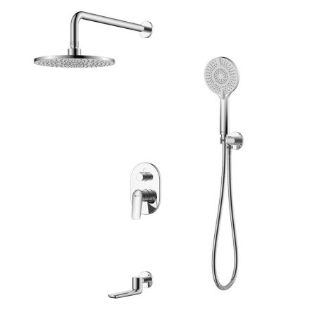 Смеситель Lemark Verba для ванны и душа, встраиваемый (LM11422C), артикул LM11422C