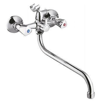 Смеситель для ванны Cron CN2211-2, хром