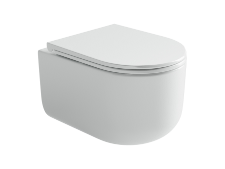 Подвесной унитаз Ульма (Ulma) Безободковый (Rimless), артикул CN4006