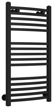 Полотенцесушитель водяной АРКУС 800х400 (Матовый Чёрный), артикул 31-0251-8040