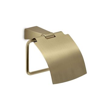Gedy Tonale, бумагодержатель с крышкой, цвет матовое золото