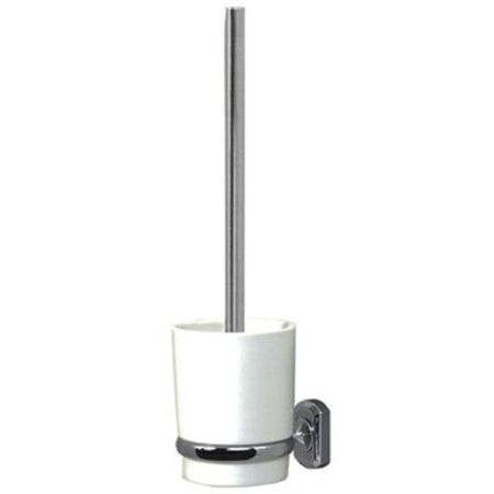 Ершик для унитаза WasserKRAFT K-28127 Хром Белый