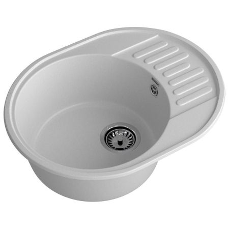 Кухонная мойка GranFest QUARZ 58, серый, артикул 58 серый