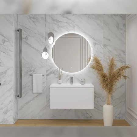 Тумба под раковину подвесная Velvex Klaufs tp.KLA.MAR.90.1Y, 90 см, артикул tp.KLA.MAR.90.1Y