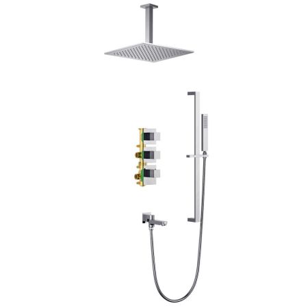 Душевая система встроенная с термостатом Timo Selene SX-2239/00SM хром, артикул SX-2239/00SM