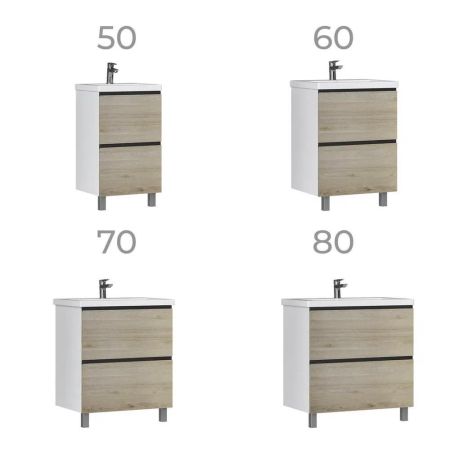 Тумба под раковину напольная VIGO Cross 446, 50 см, артикул 446