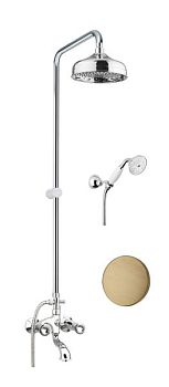 Душевая система Fiore VENERE SKY (SWAROVSKI®) 13ZZ0615, бронза