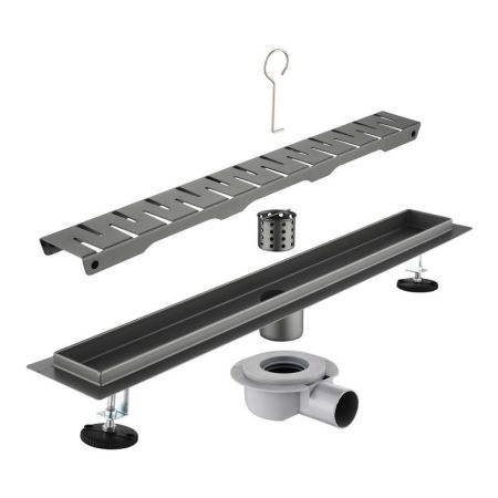 Трап для душа 60см Savol S-DL02Q-60, графит, артикул S-DL02Q-60