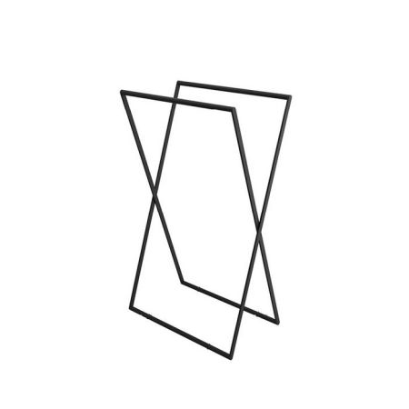 Полотенцедержатель складной EXCELLENT Kros (черный), артикул DOEX.1800BL