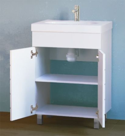 Тумба под раковину Raval Kub 50 Белая, артикул Kub.01.50/N/W