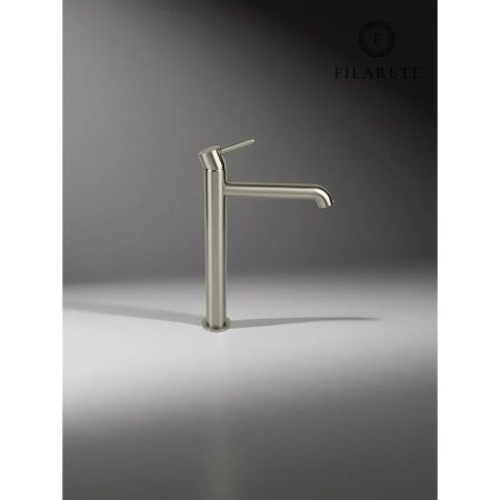 Смеситель для раковины высокий FILARETE Roun FL6020NK, никель