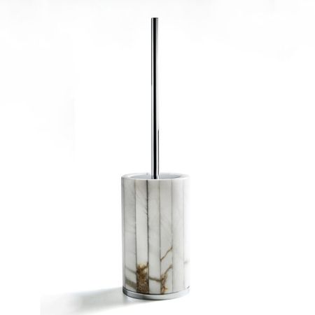 Ёршик, 3SC, Rigato, ширина, мм-110, высота, мм-440, напольный, цвет колбы-алебастр, цвет-никель, артикул AL17NL