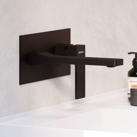 530260300 Gala встраиваемый смеситель для умывальника, чёрный, артикул 530260300