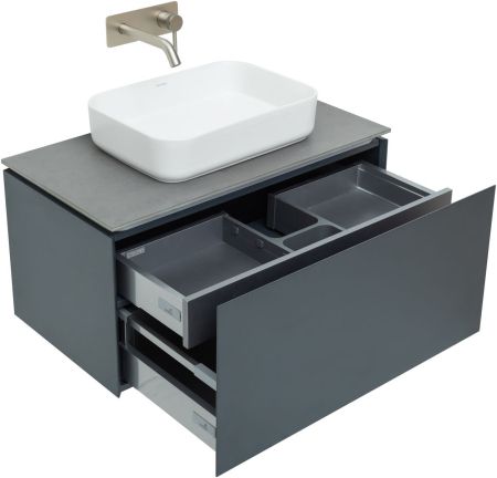 Тумба под раковину Allen Brau Infinity 85 1.21002.AM антрацит матовый, артикул 1.21002.AM