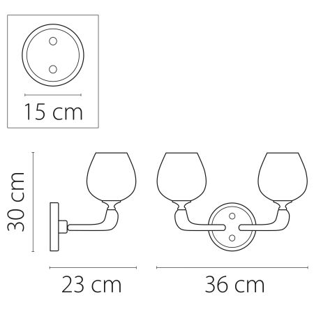 Бра Delta Lightstar Premium 706622, артикул 706622