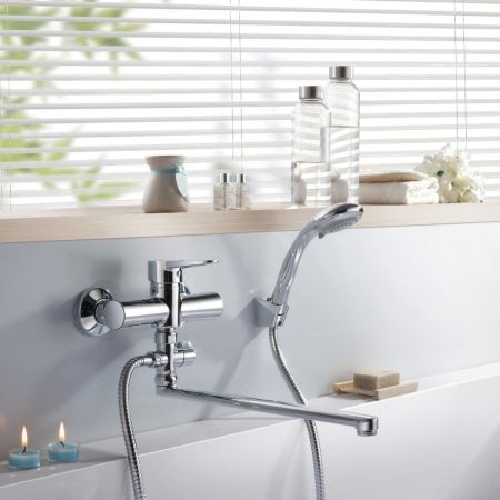 Смеситель для ванны G.Lauf NUD6-A045, хром