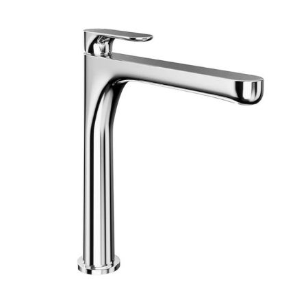 Смеситель для раковины OLE однорычажный высокий без донного клапана, хром глянец, артикул 69415KM.21.018