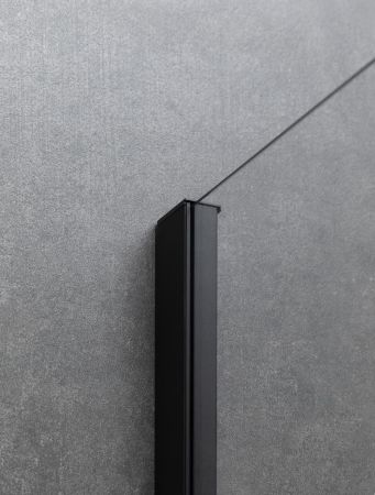 Душевая дверь Allen Brau Priority 90 3.31027.BBA черный браш, артикул 3.31027.BBA