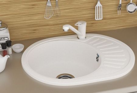 Кухонная мойка Ulgran U-107m Песочная