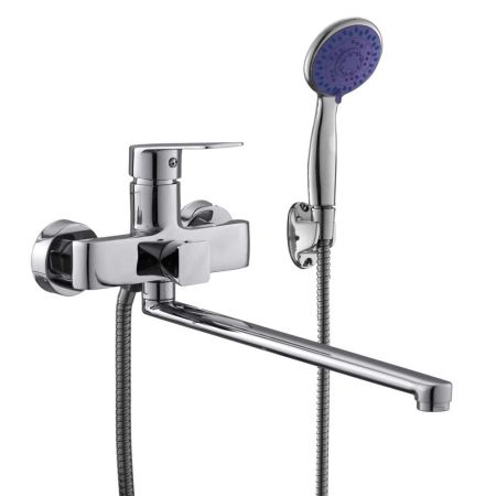 Смеситель для ванны Plstart PD22015, хром