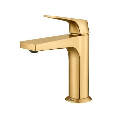 Смеситель для раковины Raglo R07.10.03, золотой сатин, артикул R07.10.03