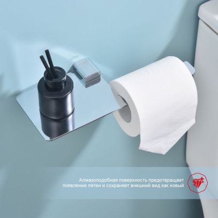 Держатель для туалетной бумаги Raglo R301.03, хром