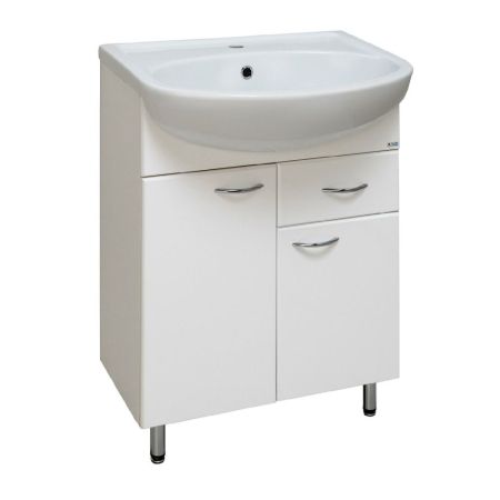 Тумба Runo Уют 60 1 ящик под умывальник 00000000154 (Уют 60) (00000000501), артикул 00000000501