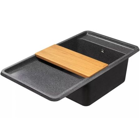 Кухонная мойка Акватон Беллис 87 1A724832BS210 Графит, артикул 1A724832BS210