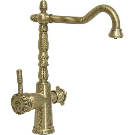 Смеситель для кухни ZorG Antic A 53 KF-BR Бронза, артикул A 53 KF-BR