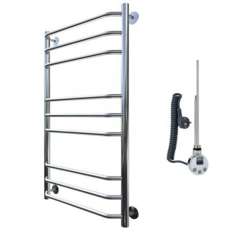 Электрический полотенцесушитель Тругор Браво 3 элТЭН 100x40 Хром, артикул Браво3/элТЭН10040