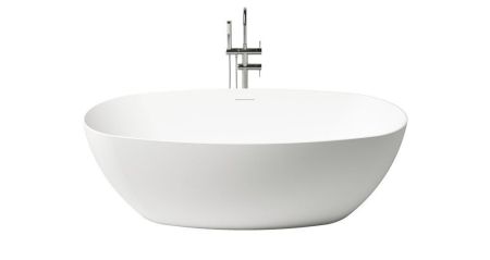 Zenon Como, акриловая ванна овальной формы, 170x80xh58 см, цвет белый матовый, артикул 4000.000.000.000.41046