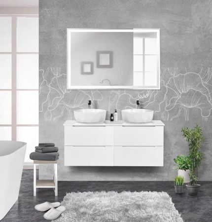 Мебель для ванной комнаты BELBAGNO ETNA-1200 со столешницей, артикул EK-120-2-BL