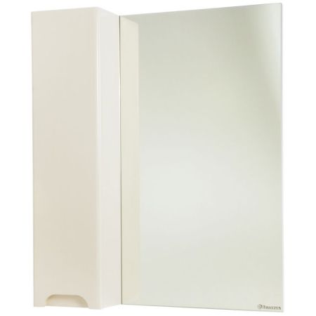 Зеркало со шкафом Bellezza Андрэа 80 4619013002077 L Бежевое, артикул 4619013002077